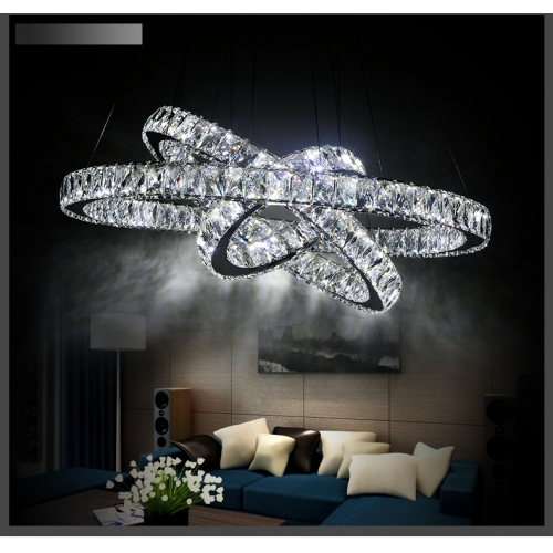 żyrandol kryształowy z pilotem